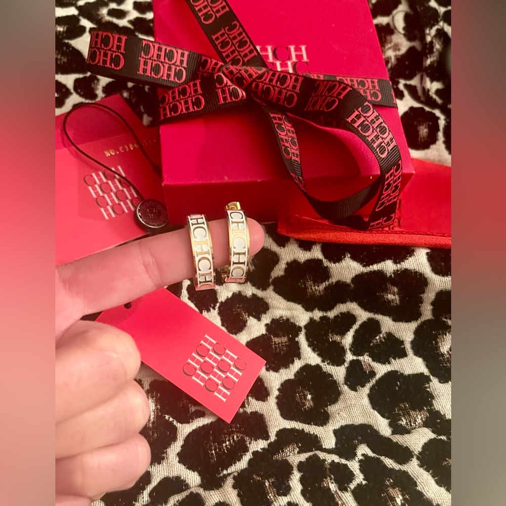 Carolina Herrera Hoop Earrings